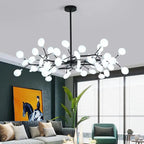 LumiBranch™ Modern Crystal Branch Chandelier – Nordic Artistic LED Ceiling Light Luminescense
