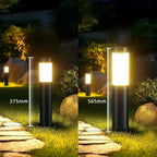 SolarPath™ Stainless Steel Outdoor Path Lights – Modern IP65 Garden & Walkway Lighting (Small & Large) Luminescense