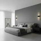 Aurielle™ Nordic Bubble Crystal LED Wall Sconce – Luxury Vertical Rod Accent Light Luminescense