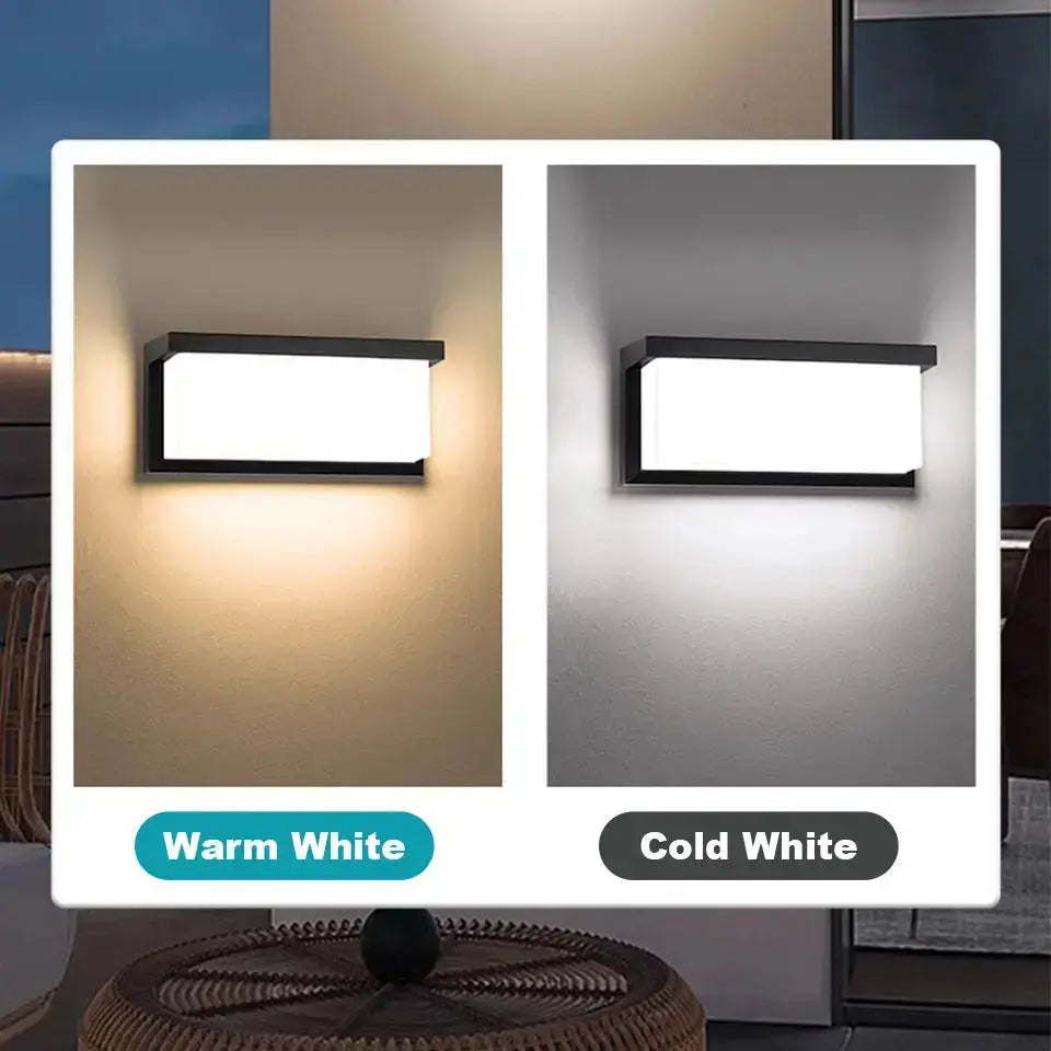 LumaShield™ IP66 Outdoor LED Security Wall Light (16W/30W) Luminescense