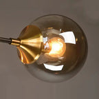 Orbitalis™ Multi-Arm Glass Chandelier - Modern Glass Orb Style Bulb Light Luminescense