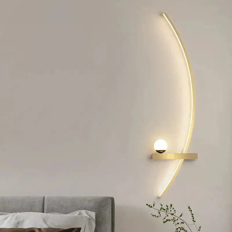LumiArc™ Modern LED Wall Sconce – Minimalist Vertical Accent Light Luminescense