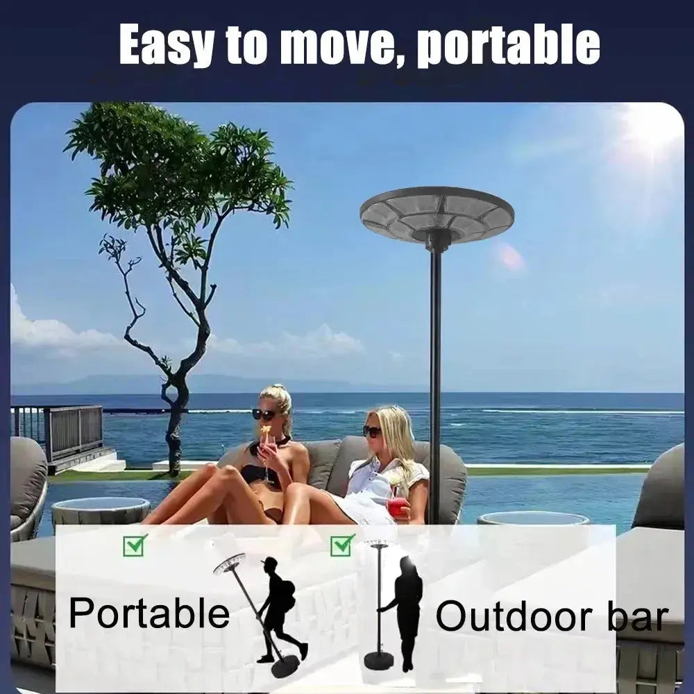 SolarForce™ — High-Output Solar Light Motion Sensor Free Standing Luminescense