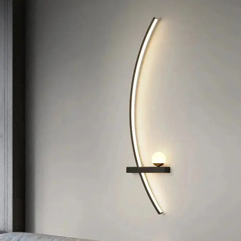 LumiArc™ Modern LED Wall Sconce – Minimalist Vertical Accent Light Luminescense