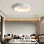 HaloLine™ Ultra-Slim LED Flush Mount Ceiling Light – Modern Round Aluminum Fixture Luminescense