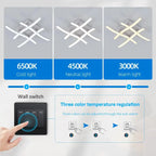 HashTag™ Modern LED Ceiling Light – Sculptural Wave Flush Mount Luminescense