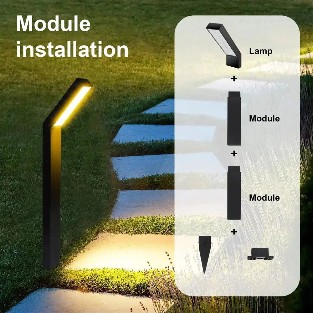 SolarGlow™ Outdoor Pathway Lights – Modern Solar Garden & Walkway Lighting Luminescense
