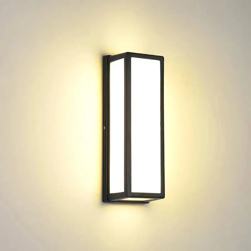 Vantor™ Modern Outdoor Waterproof LED Wall Scone Light with Radar Motion Sensor Luminescense