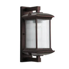 FortisLux™ Architectural Outdoor Wall Light – Waterproof Aluminum & Glass E27 Wall Sconce Luminescense