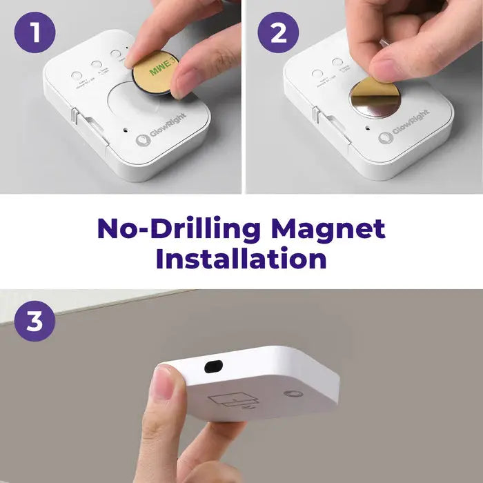VoidSensor™ Pro Smart LED Motion Light - Rechargeable Ultra-Slim Cabinet &amp; Closet Accent - VOID Lighting™ Luminescense